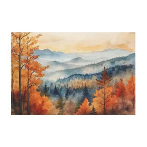 Autumn Scene Canvas Wall Art